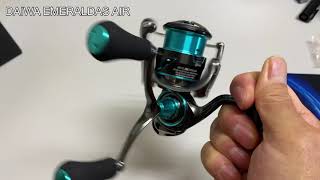 Vidéo: Rouleau Daiwa Émeraudes Air 21LT 2500XH