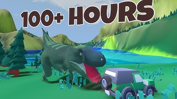 solo dev making a car game with dinos for 100 hours (DEVLOG)
