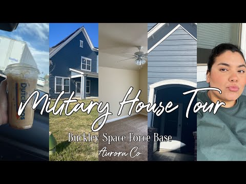 Empty Military House Tour | Buckley Space Force Base | Aurora Colorado