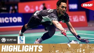 Loh Kean Yew vs Jonatan Christie | Creativity and powerful smashes