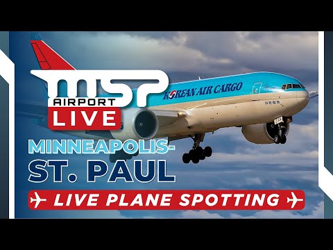 🔴 LIVE EMERGENCY DIVERSIONS GALORE AT MSP AIRPORT! ✈ 7/10/25