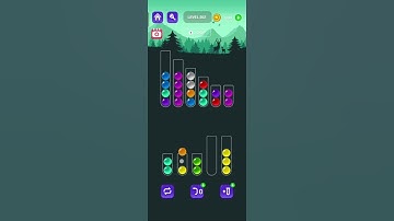 Ball Sort Master Level 202 #ballsortmaster #ballsortmastersolution #puzzlegame #gaming #games