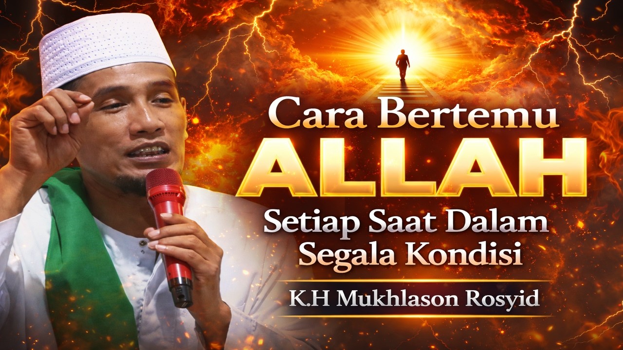 Cara Mudah Bertemu ALLAH Setiap Saat‼️K.H Mukhlason Rosyid