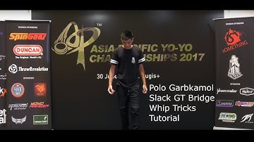 Polo Garbkamol Slack GT Bridge Whip Trick Tutorial