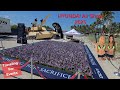 HYUNDAI Air Show 2025 | M1 Abrams, F-16 Jets, Military Walkthrough Walking Tour Miami South Beach Fl
