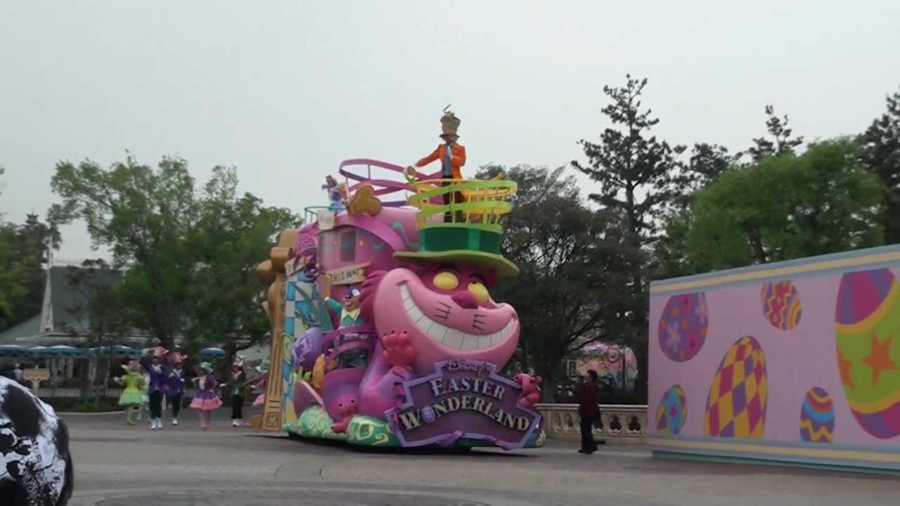 イースターワンダーランド2012☆楽しい通過バーンジョ!城前最前列☆