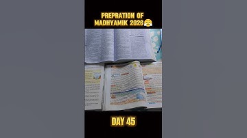 Preparation Of Madhyamik Exam 2026 #education #wbbse #shorts