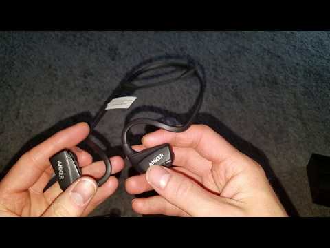 Anker soundbuds sport NB10 bluetooth headphones unboxing