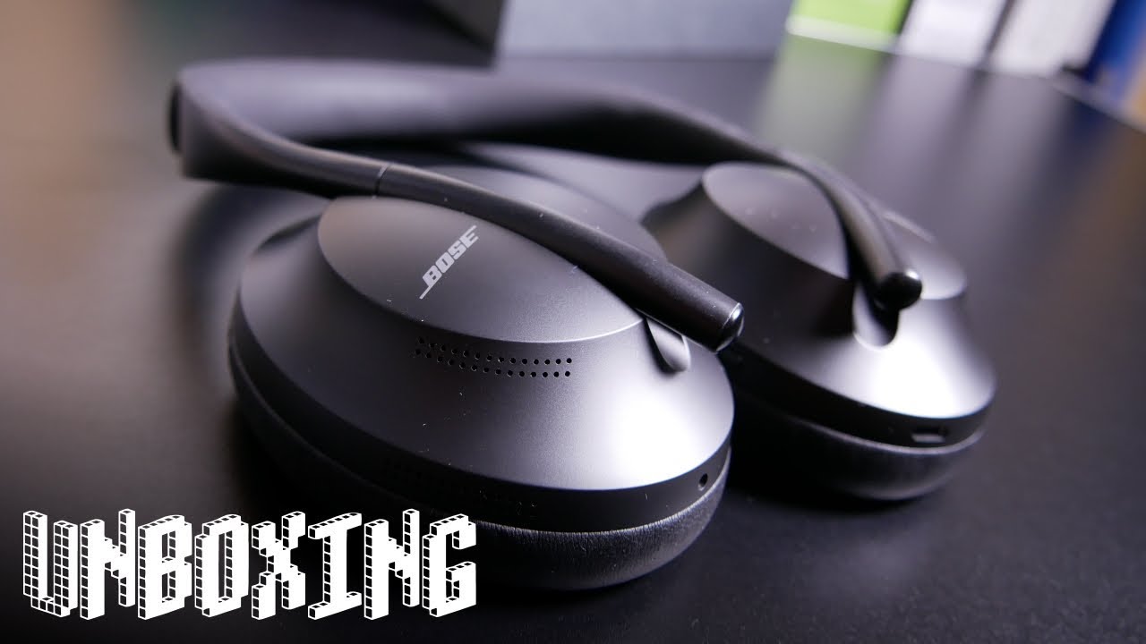 Unboxing Bose NC Headphones 700 Der neue ANC Kopfhörer von Bose 