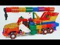 Magnetic Ball Rocket Truck with Cute Hamsters! 🚀🐹