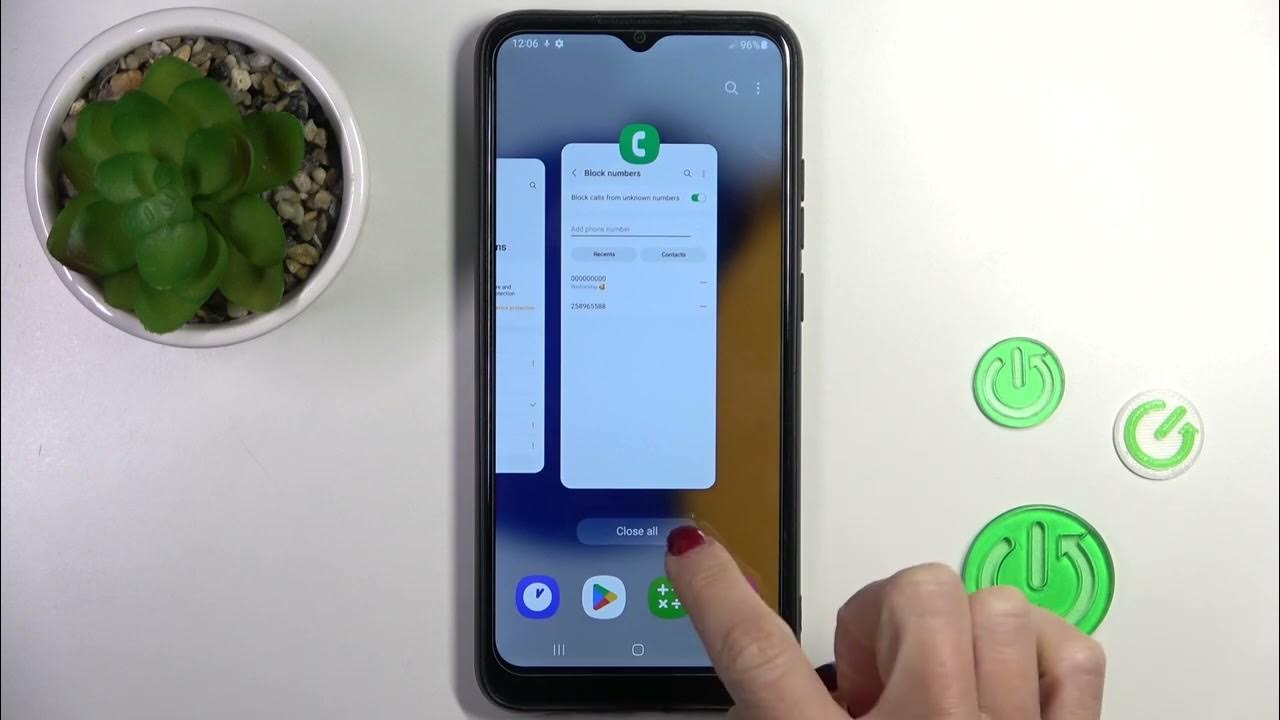 How to Close All Apps Running in Background on Samsung Galaxy A03
