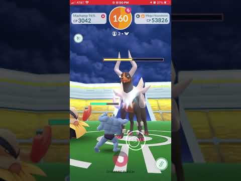 Pokémon Go - Mega Houndoom Raid Boss 