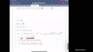 Sample Exam 2 Answers