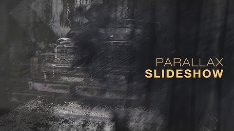 Parallax Slideshow ( After Effects Project Files)
