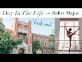 Day In The Life As A Ballet Major *Finals Week* //University of Oklahoma