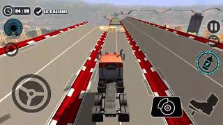 #cargaming#Cargames#cargame:MEGA RAMP endless mode stunt car races 3d Chevrolet Camaro game racing. screenshot 5