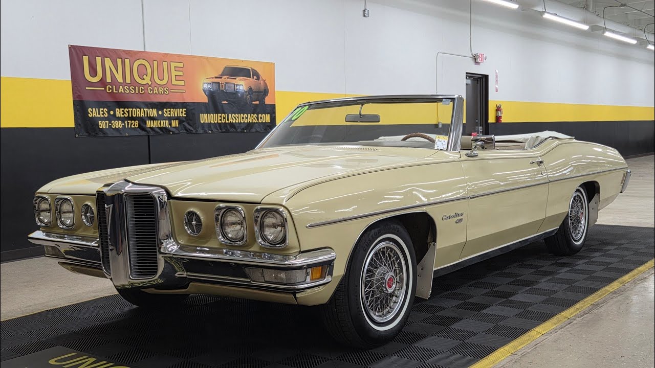 1970s ビンテージ Charlotta Of California 1970 Pontiac Catalina Convertible | For Sale - YouTube