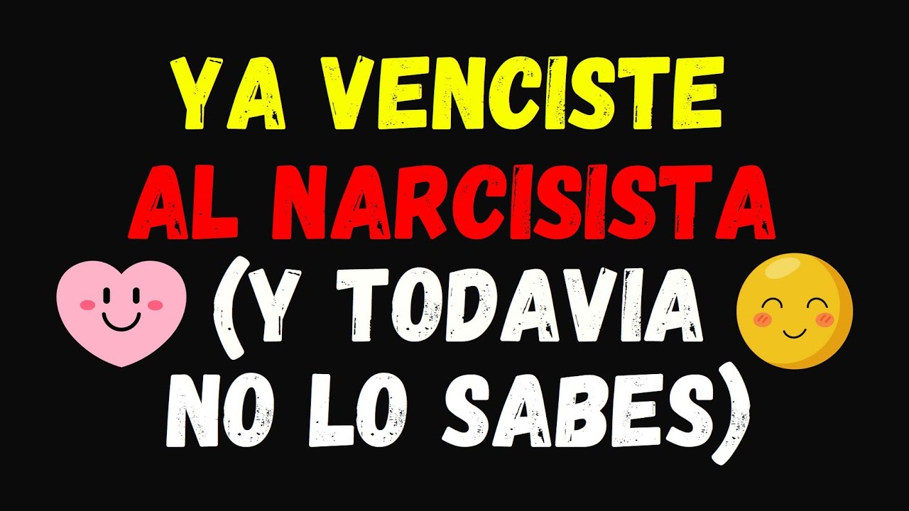 9 Señales de que Estás DERROTANDO a un NARCISISTA (Sin Siquiera Darte Cuenta) #narcisismo