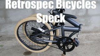 Retrospec Bicycles Speck Folding Single-Speed Bicycle Review