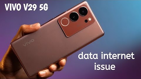 Vivo v29 5G data internet issue, How to reset mobile data, Vivo v29 5G net problem solve kaise kare