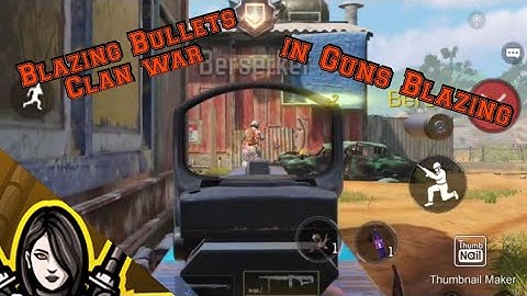 Blazing Bullets Clan war challenge in Guns Blazing COD mobile