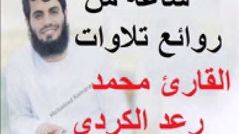 روائع تلاوات القارئ رعد محمد الكردي مؤثر جداًجداً   YouTube
