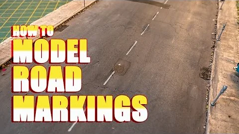 How to Model Road Markings