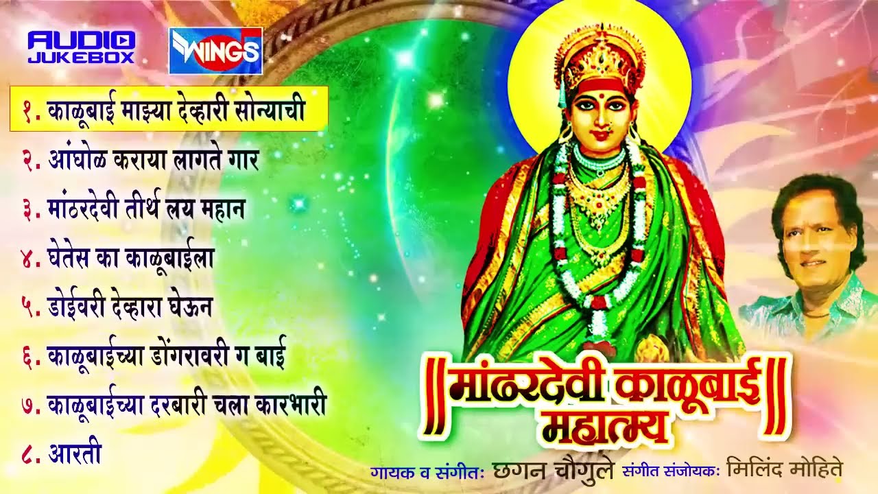 मांढरदेवी काळूबाई माहात्म्य | काळूबाई भक्तिगीते | छगन चौगुले Mandharchi Kalubai -Kalubai Bhaktigeete