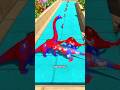 Spiderman T-rex Spinosaurus Brachiosaurus #dinosaur #spiderman #trex #spinosaurus #shorts #arbs