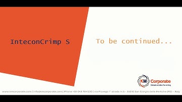 InteconCrimp S - Automatic machine for IDC and CRIMP harness