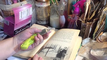 Tutorial on preparing an altered book