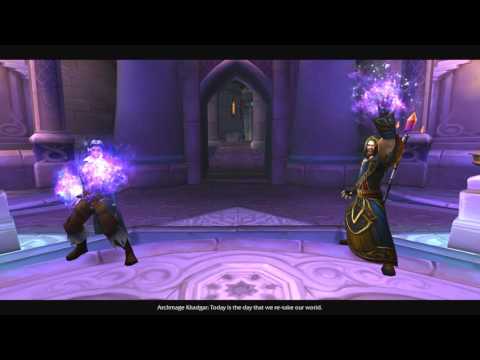 teleportation of dalaran to the broken isles. WoW Legion