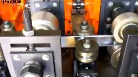 high speed light steel keel roll forming machine