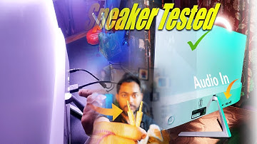 How To Check Any Monitor Speaker? Monitor Speaker Not Working Problem Fix, ZEBRONICS 24 inch Full