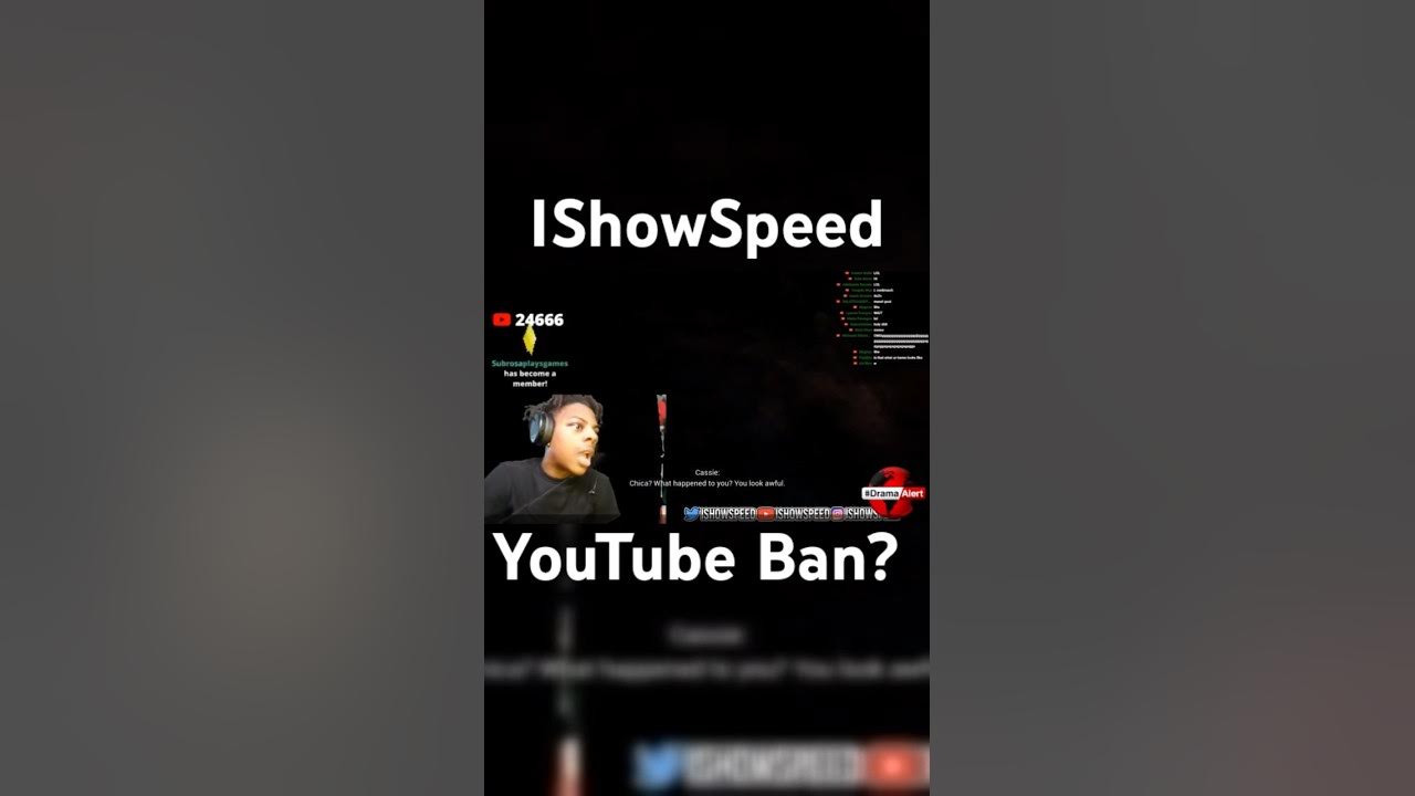 Looks like  won't be banning #IShowSpeed after he accidentally  exposed his penis in front of thousands of viewers during his live…