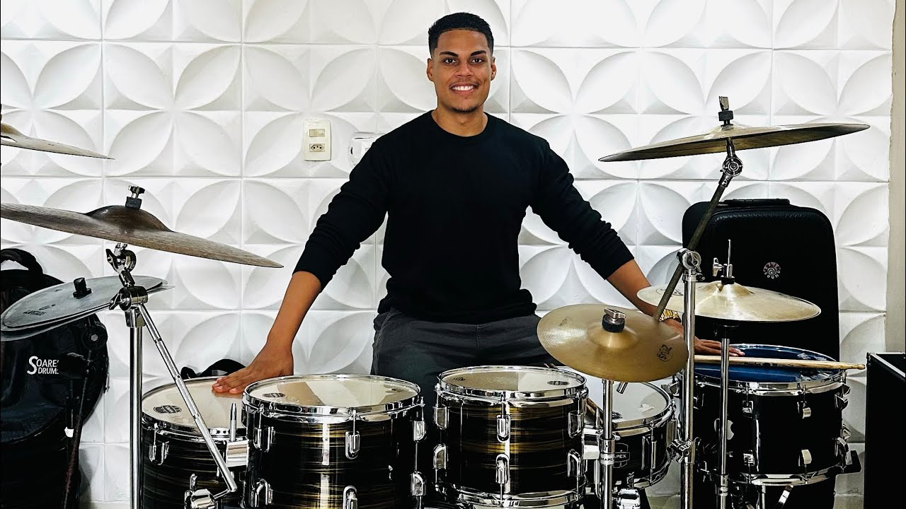 O NOME DELE - Drum cover , essa versão ficou da hora 😬🤯