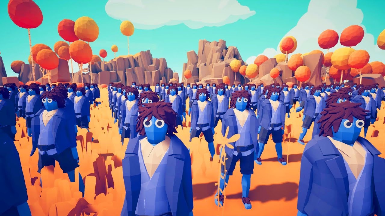 TABS ZOMBIE Halfling Army vs Strongest Units Totally Accurate