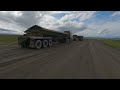 Big Alaska trucks on Dalton Highway and aircraft on Richardson Highway and Anchorage Airport