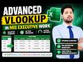 Advanced Vlookup in Senior MIS Executive Work | MIS Executive Work Example For Fresher
