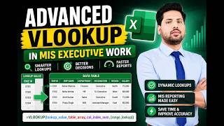 Advanced Vlookup in Senior MIS Executive Work | MIS Executive Work Example For Fresher
