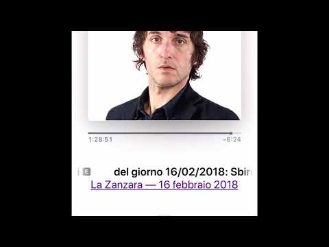 La Zanzara 16022018 Ulisse Albertalli Bar Oceano
