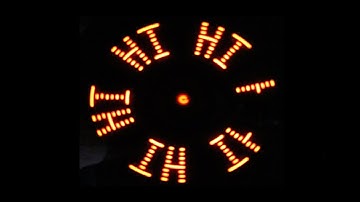 How to Make a Propeller LED Display at home