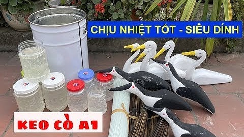Keo Bẫy Cò A1 Loại Siêu Dính Keo Dính Cò Vạc Đánh Nắng Mưa Đều OK