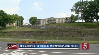 3 Alleged Police Impersonators Arrested