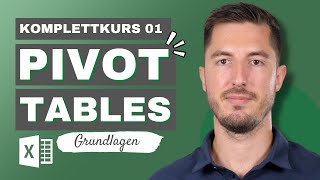 PivotTable Grundlagen in Microsoft Excel für Anfänger:innen [PivotTable-Tutorial 1/5]