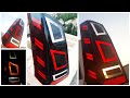 Suzuki Wagon R Modified Tail Lights / Brake Lights