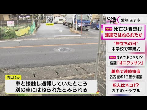 通報中“別の車”にもはねられたか…36歳男性が車にひき逃げされ死亡 警察がそれぞれの運転手から事情聴く