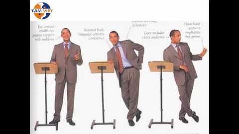 Tâm Việt  - Kỹ năng thuyết trình giao tiếp phi ngôn từ