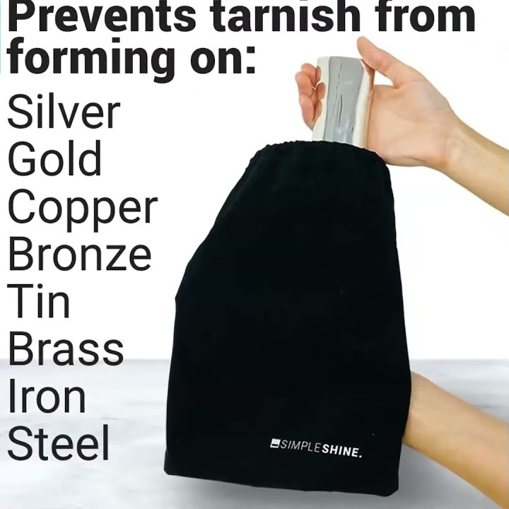 Anti Tarnish Storage Bag 18 x 18 | Fabric Cloth Bags for Sterling Silver  Jewelry Silverware Trays and More