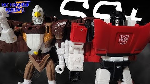 Transformers KINGDOM Battle Across Time Sideswipe & Skywarp | Fat Fingered Review #56